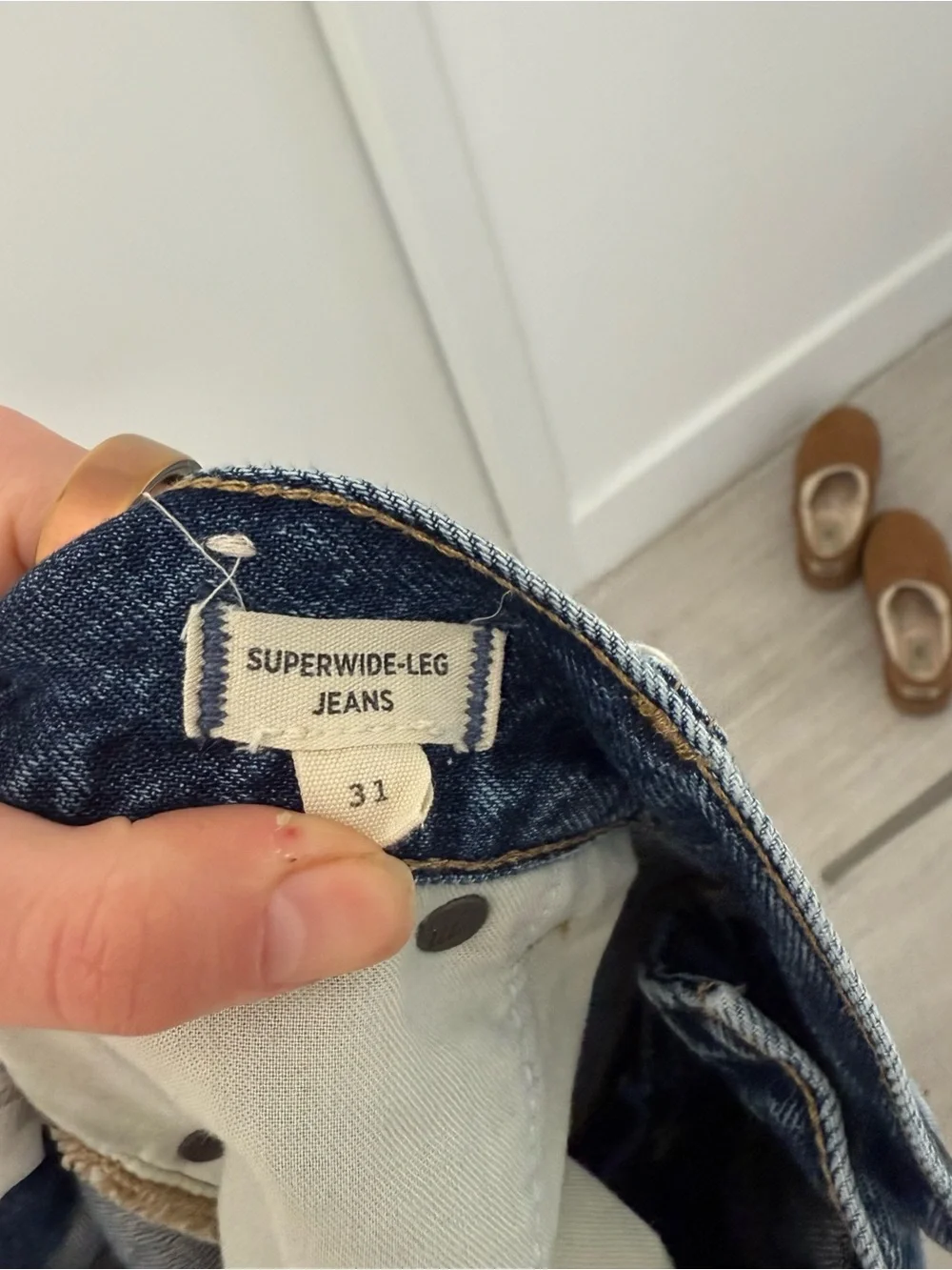 Madewell superwide leg